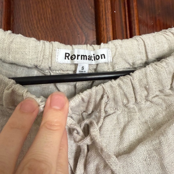 Reformation Olina Wide-Leg Linen Pants - Picture 5 of 6